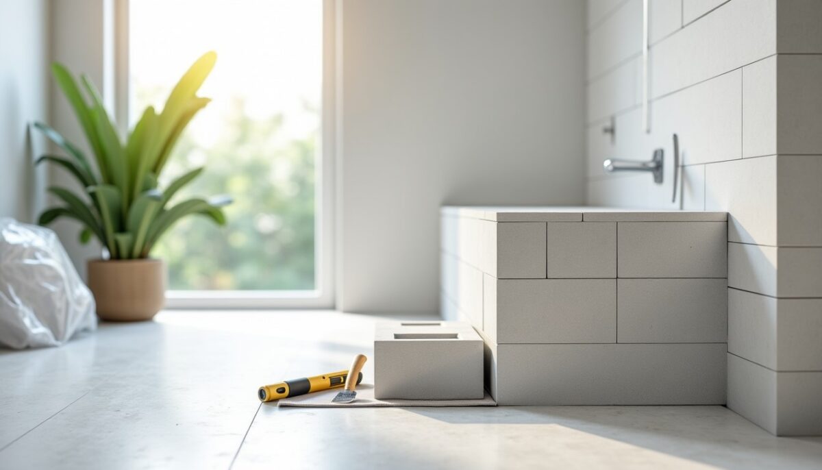 Rénovation de salle de bain en siporex : un choix écologique et économique à adopter